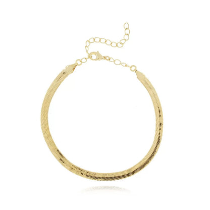 Pulseira banhada a ouro 18k Fita